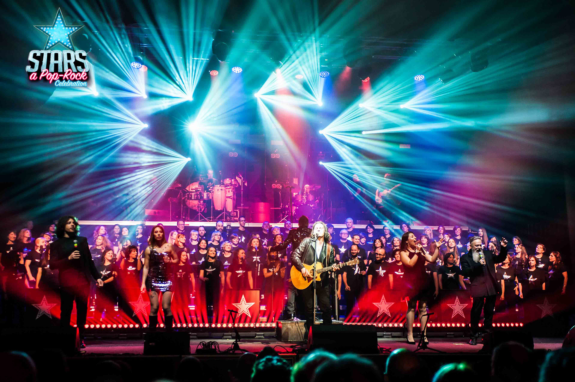 Stars a Pop-Rock Celebration Luci Alessandro Marrazzo U2